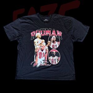 Rodman Black Graphic T-Shirt